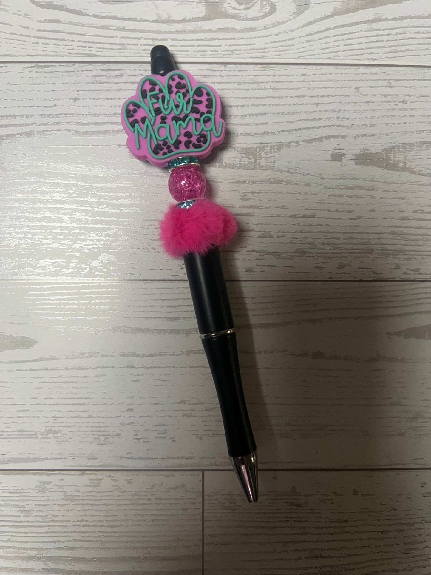 Fur Mama Beaded Pen