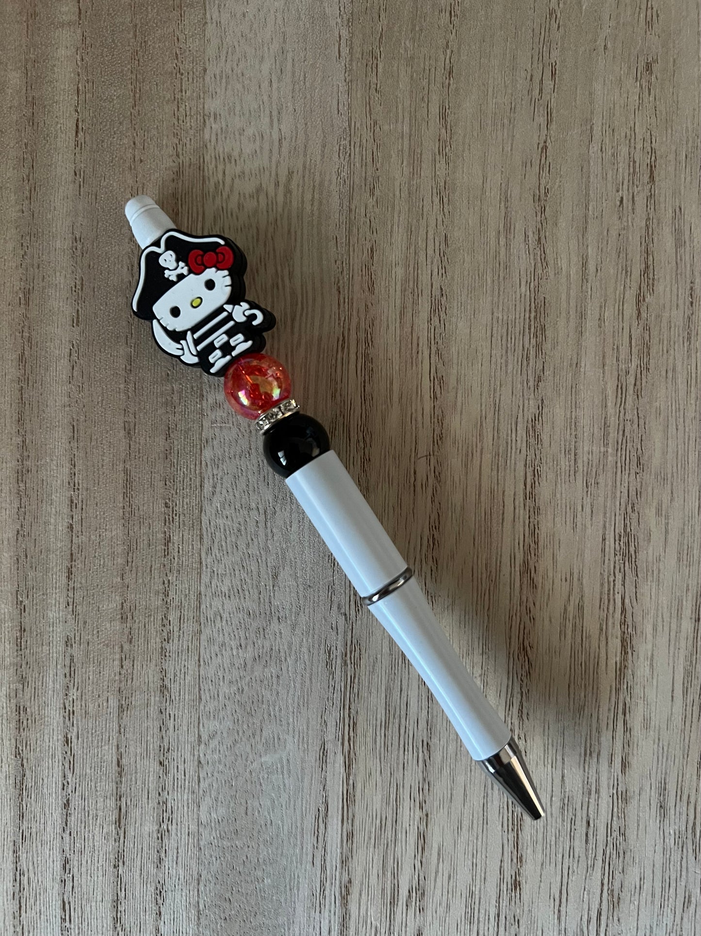 Kawaii Kitty Beaded Pens