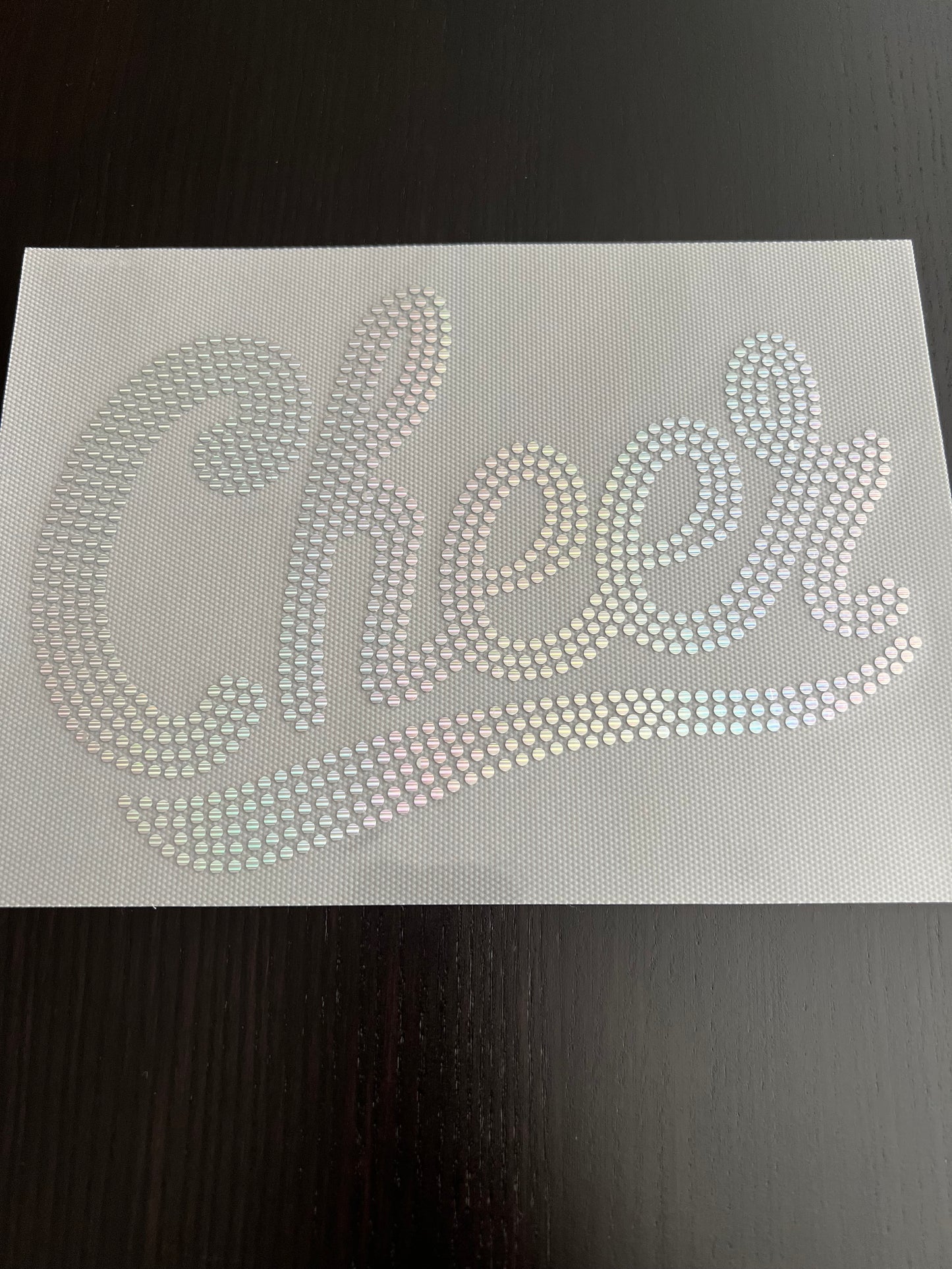 Cheer in Silver SPANGLES