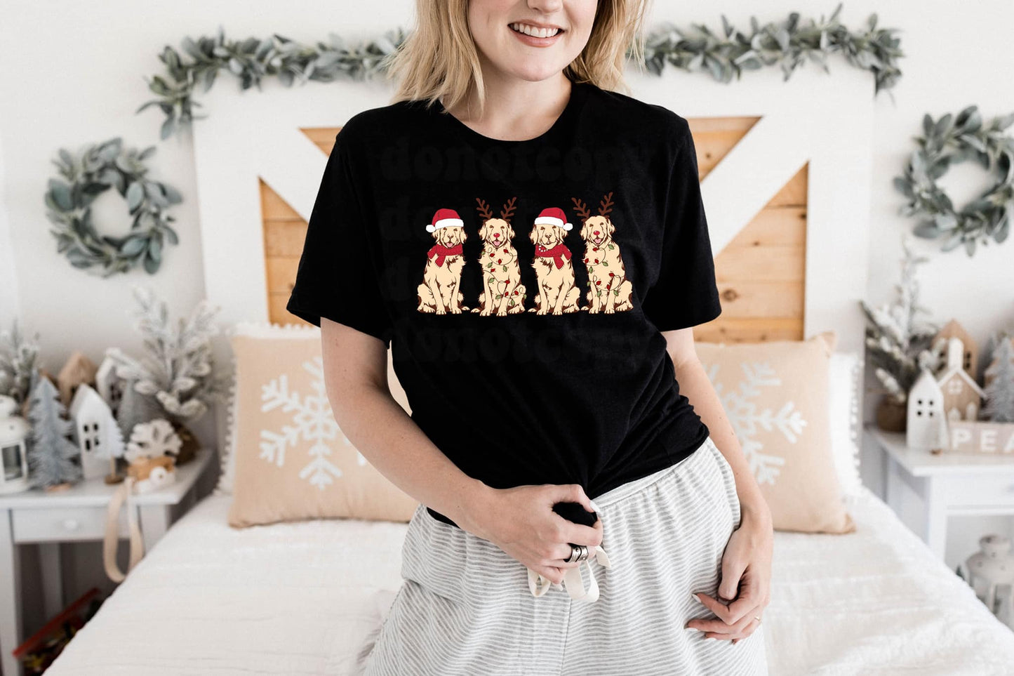 Doggies in Christmas Attire