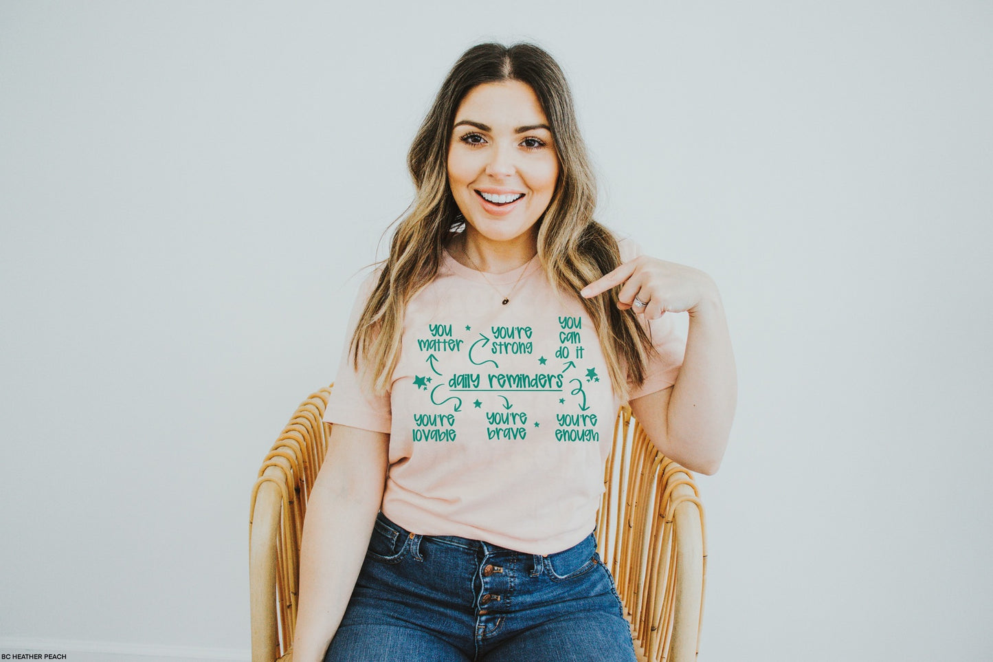 Daily Reminders in Teal Ink