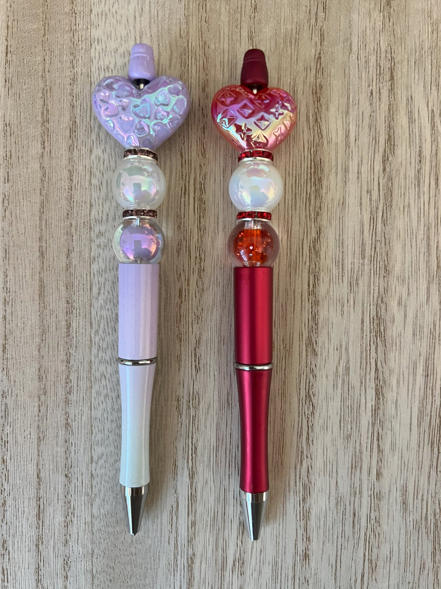 Heart Beaded Pens