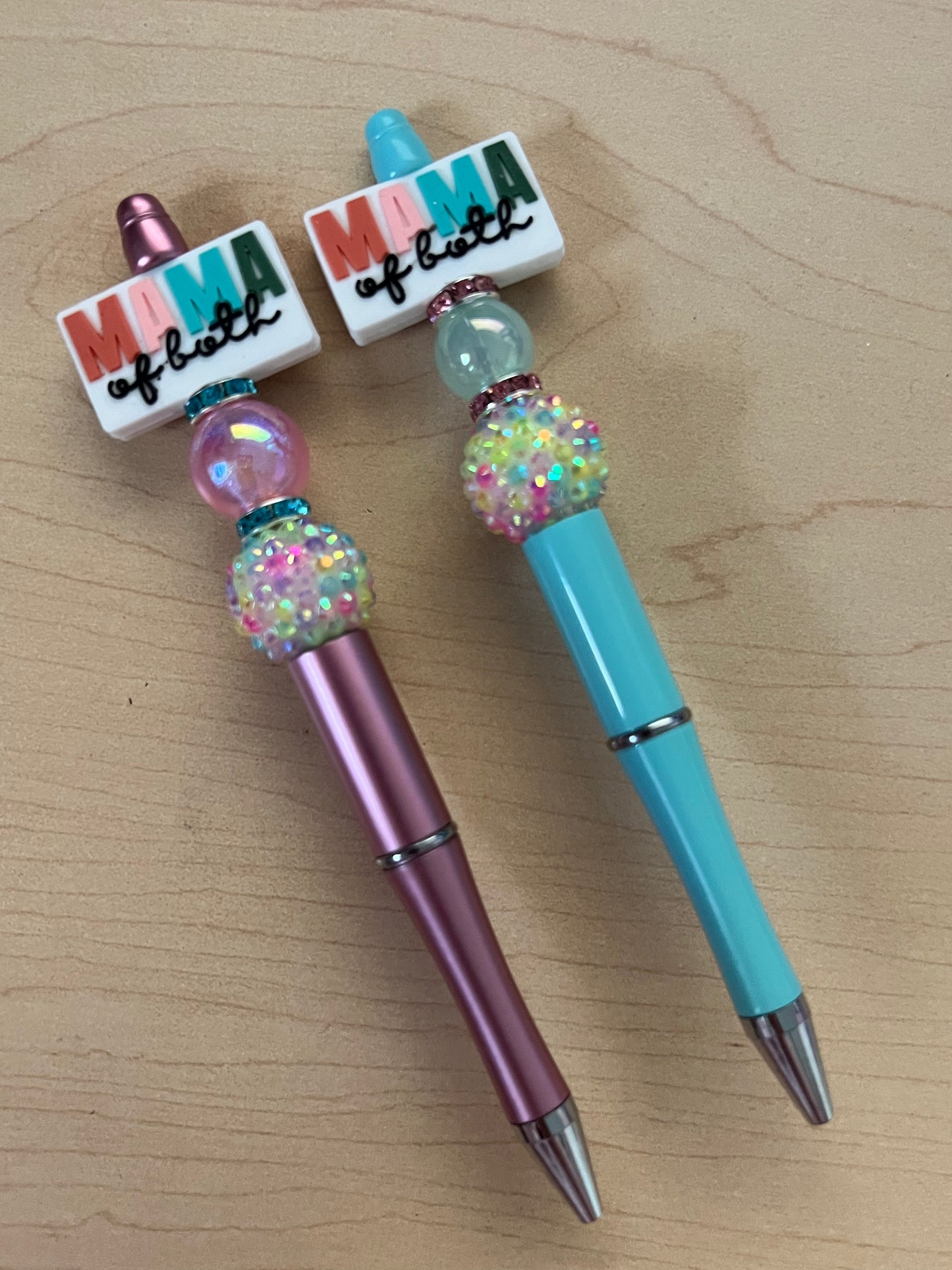 Mama of Both Beaded Pens (Exclusive AshlaKnots) - ONLY 2 IN STOCK