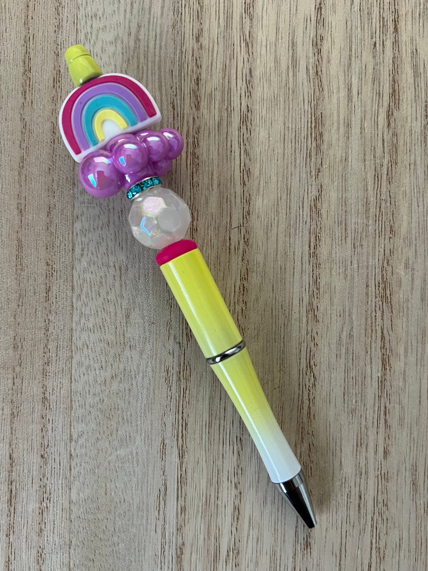 Rainbow Cloud Beaded Pens