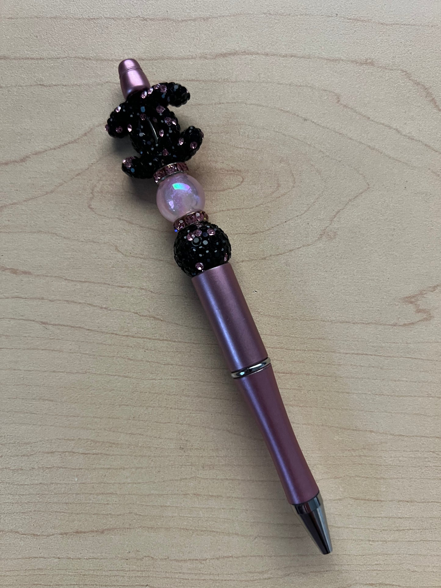 Designer C Logo Fancy Beaded Pens