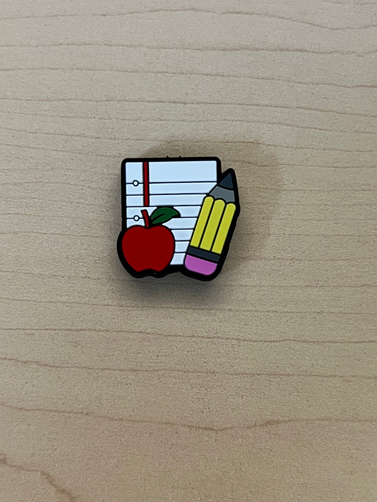 Notebook with Pencil & Apple Focals - 6 pcs