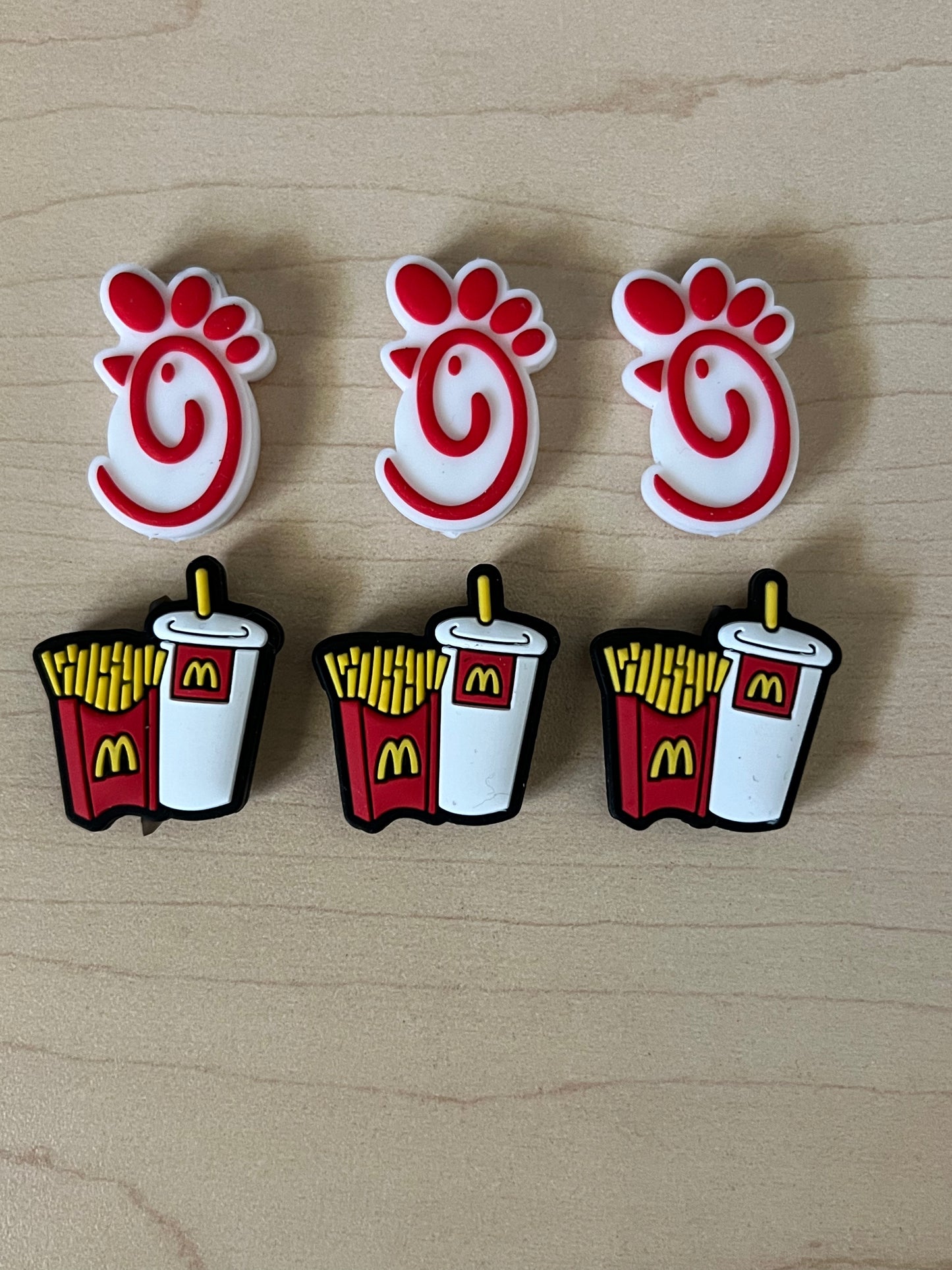 Fast Food Restaurant Focals - Mixed - 6 pcs