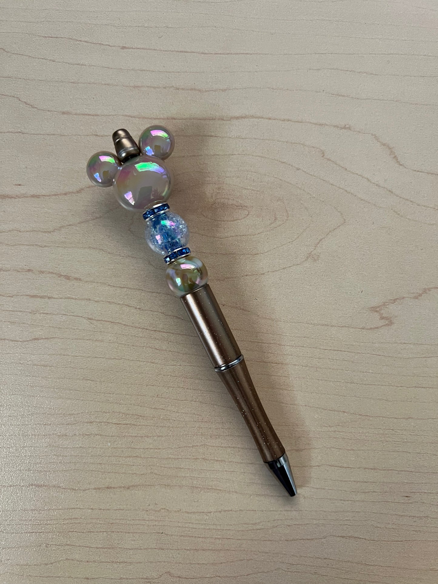 Mouse Solid with Disco Beads Beaded Pens