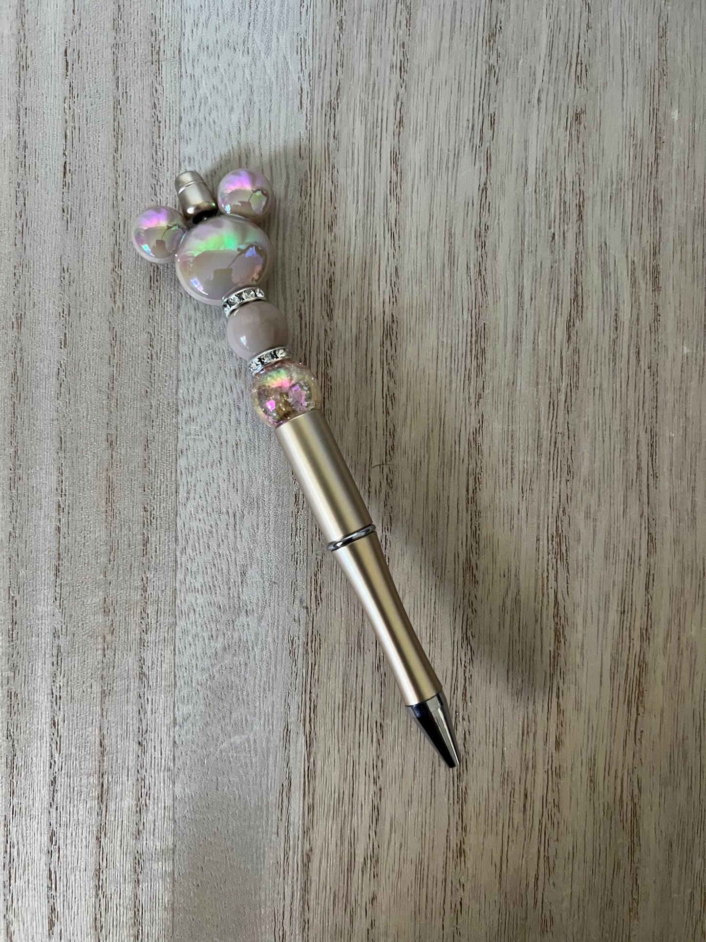 Mouse Solid with Disco Beads Beaded Pens