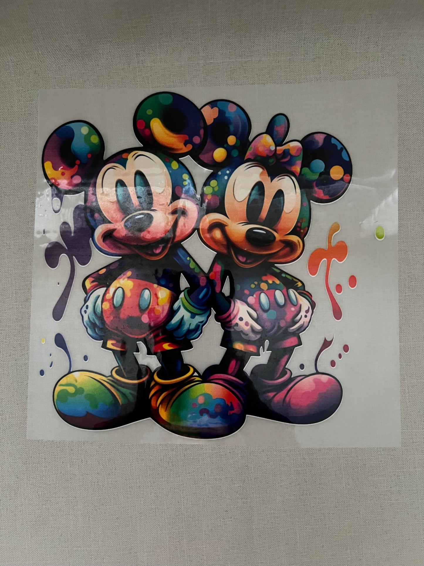 Mouse Paint Splash - 8"