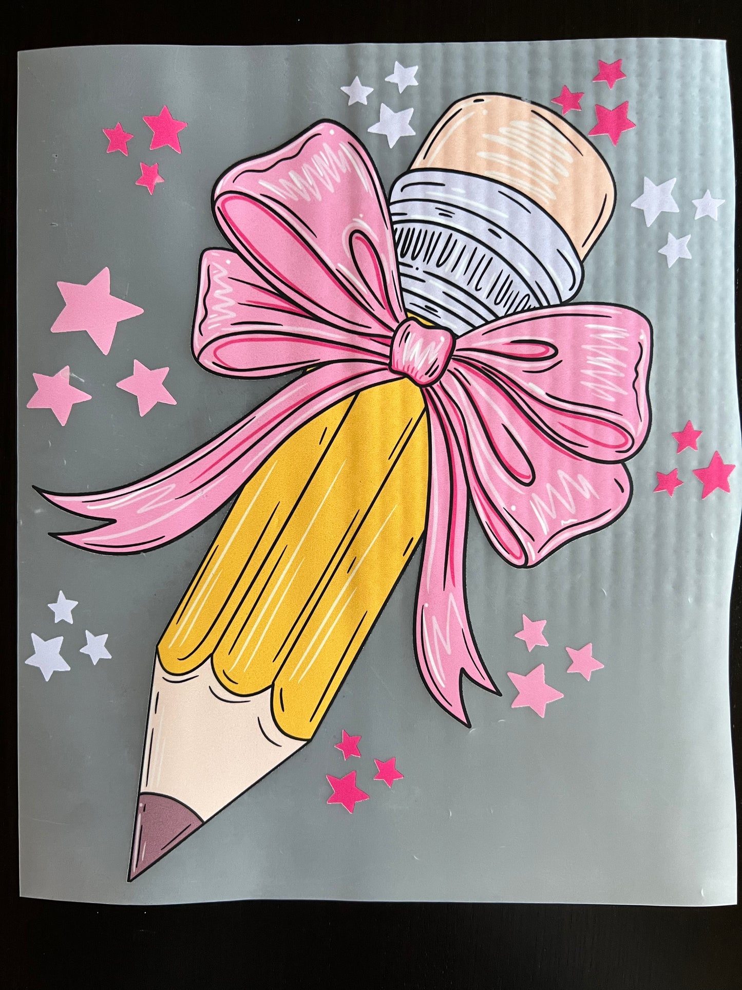 YOUTH - Pencil with Pink Bow