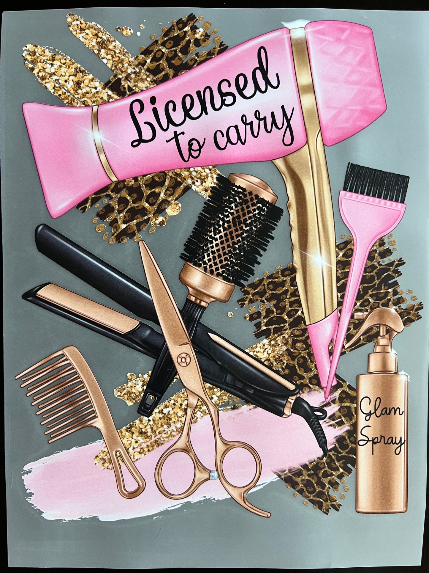 Hair Stylist - Licensed to Carry