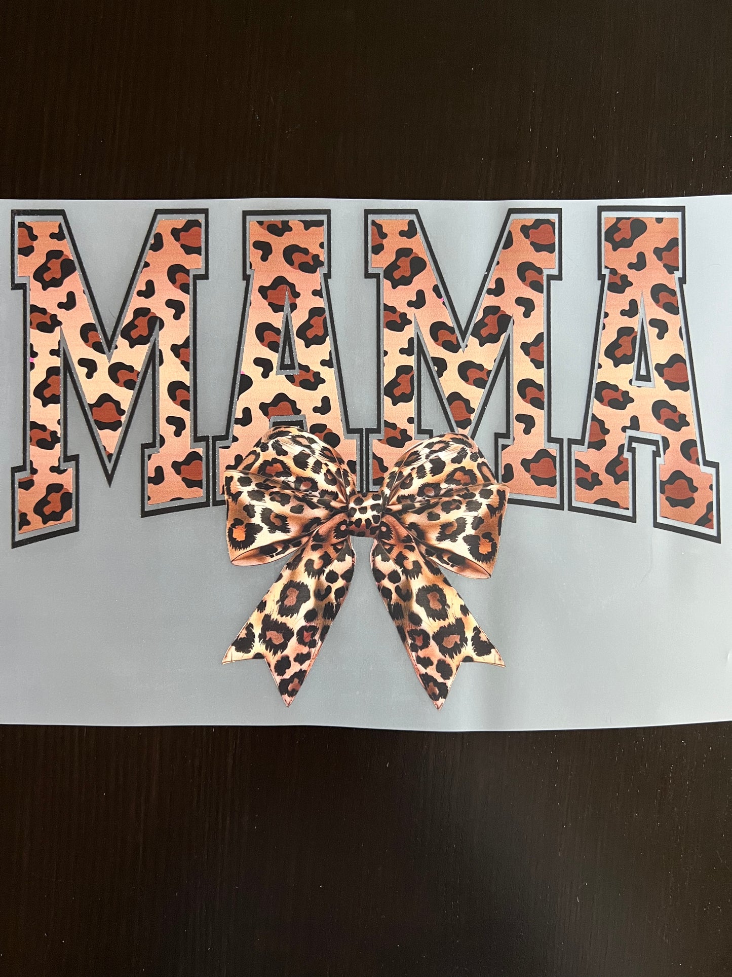 MAMA with Bow Cheetah