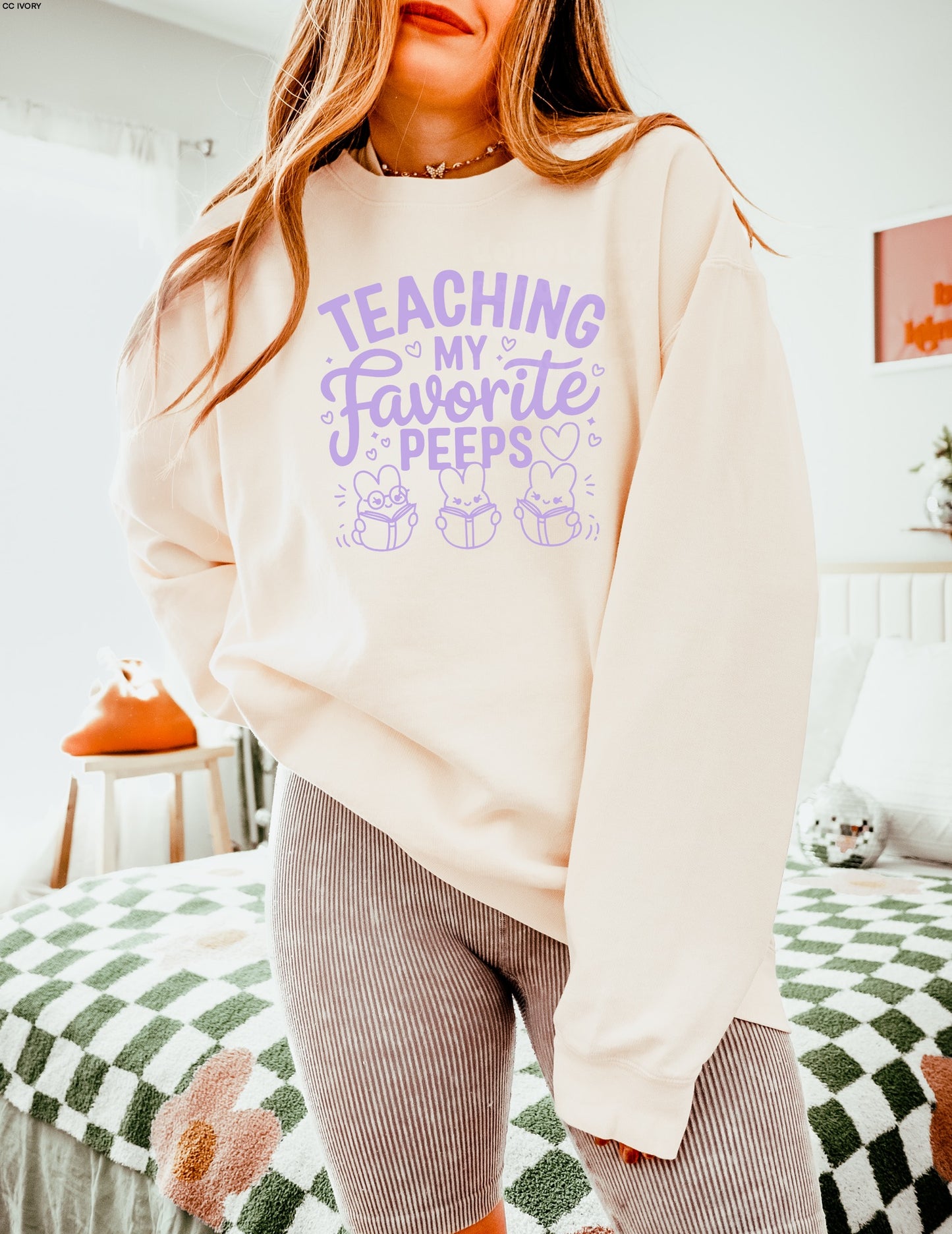 Teaching My Favorite Peeps in Lavender Ink