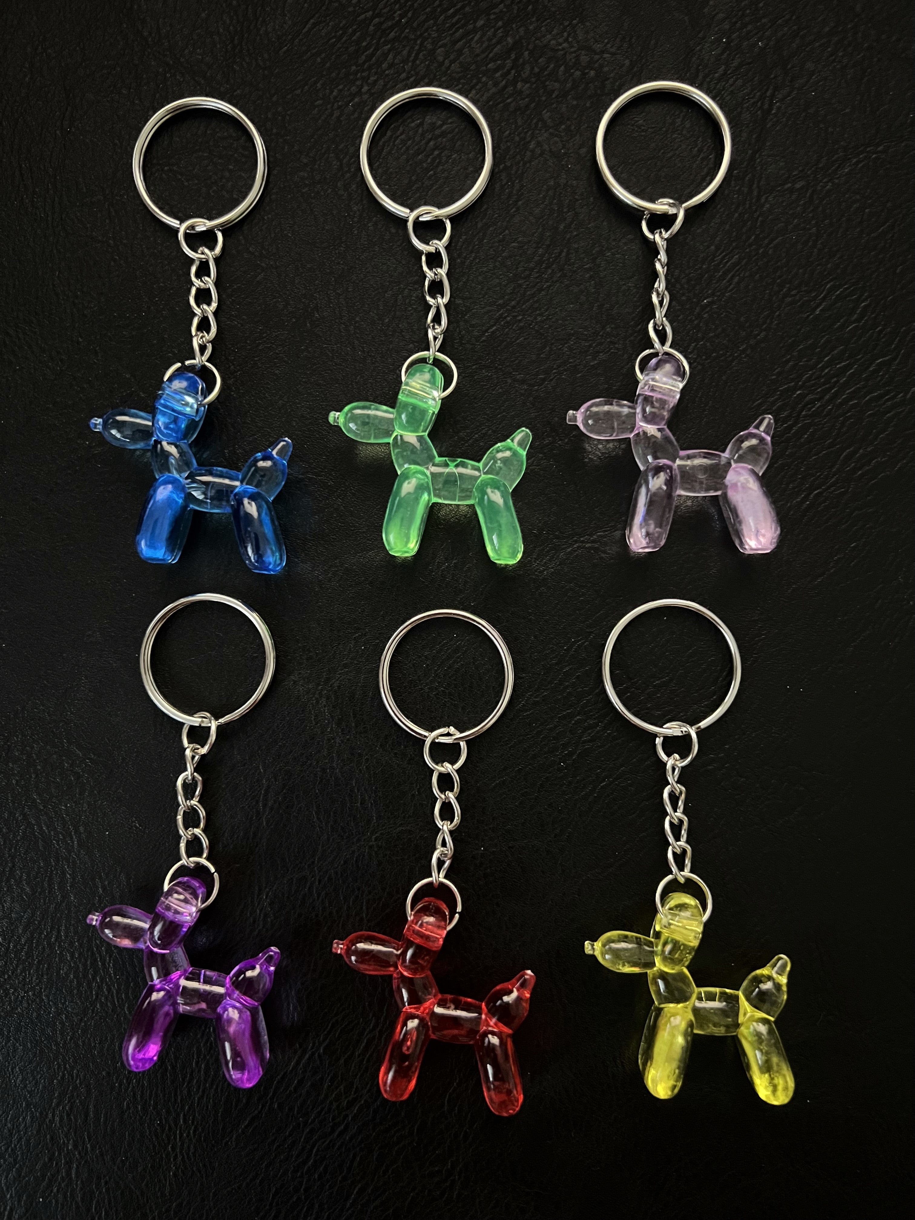 Balloon Dog Keychain