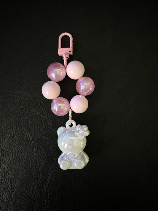 Kawaii - Kitty Pink Phone/Keychain/Bag Charm