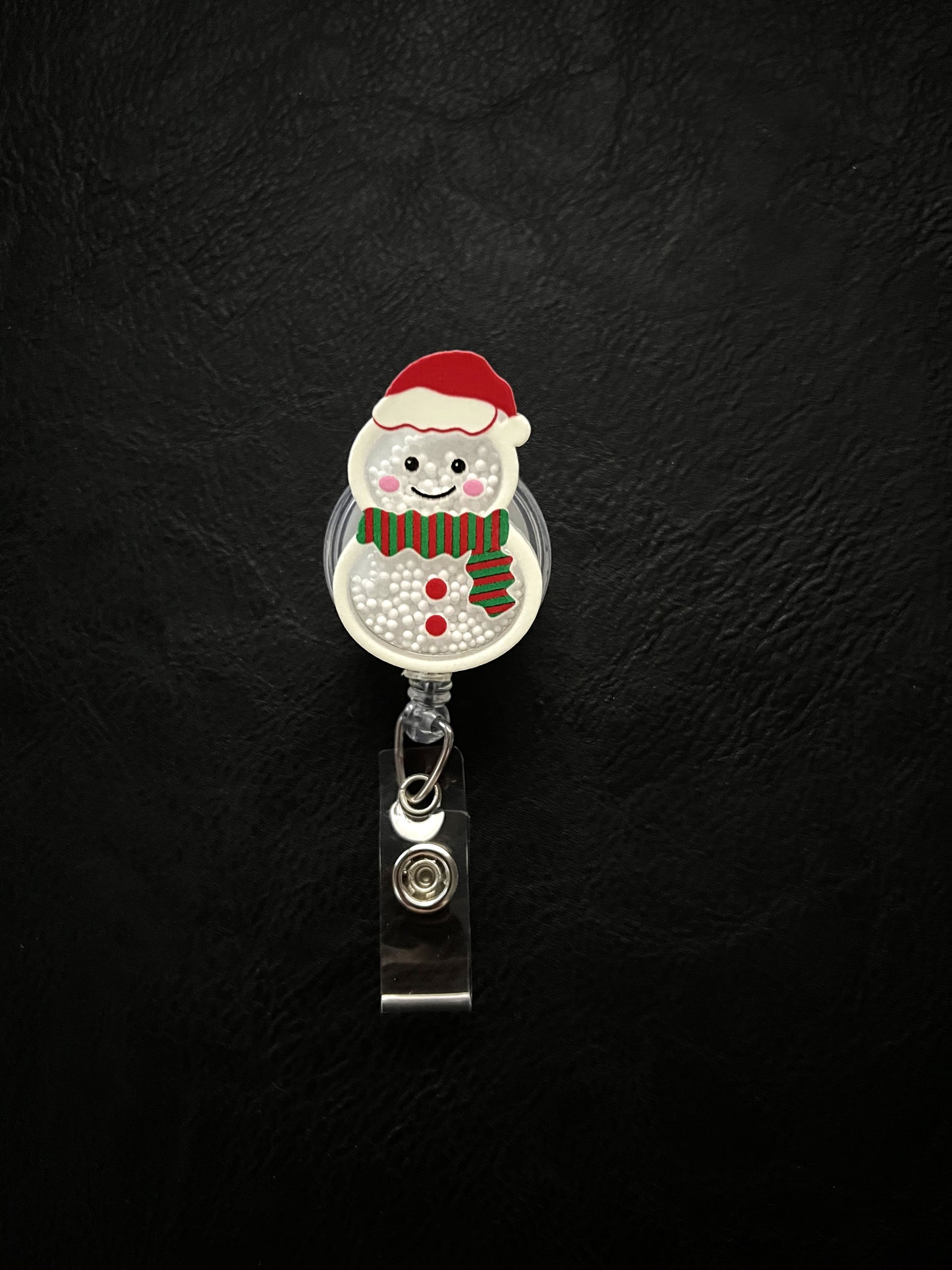 Christmas Badge Reels with Alligator Clip