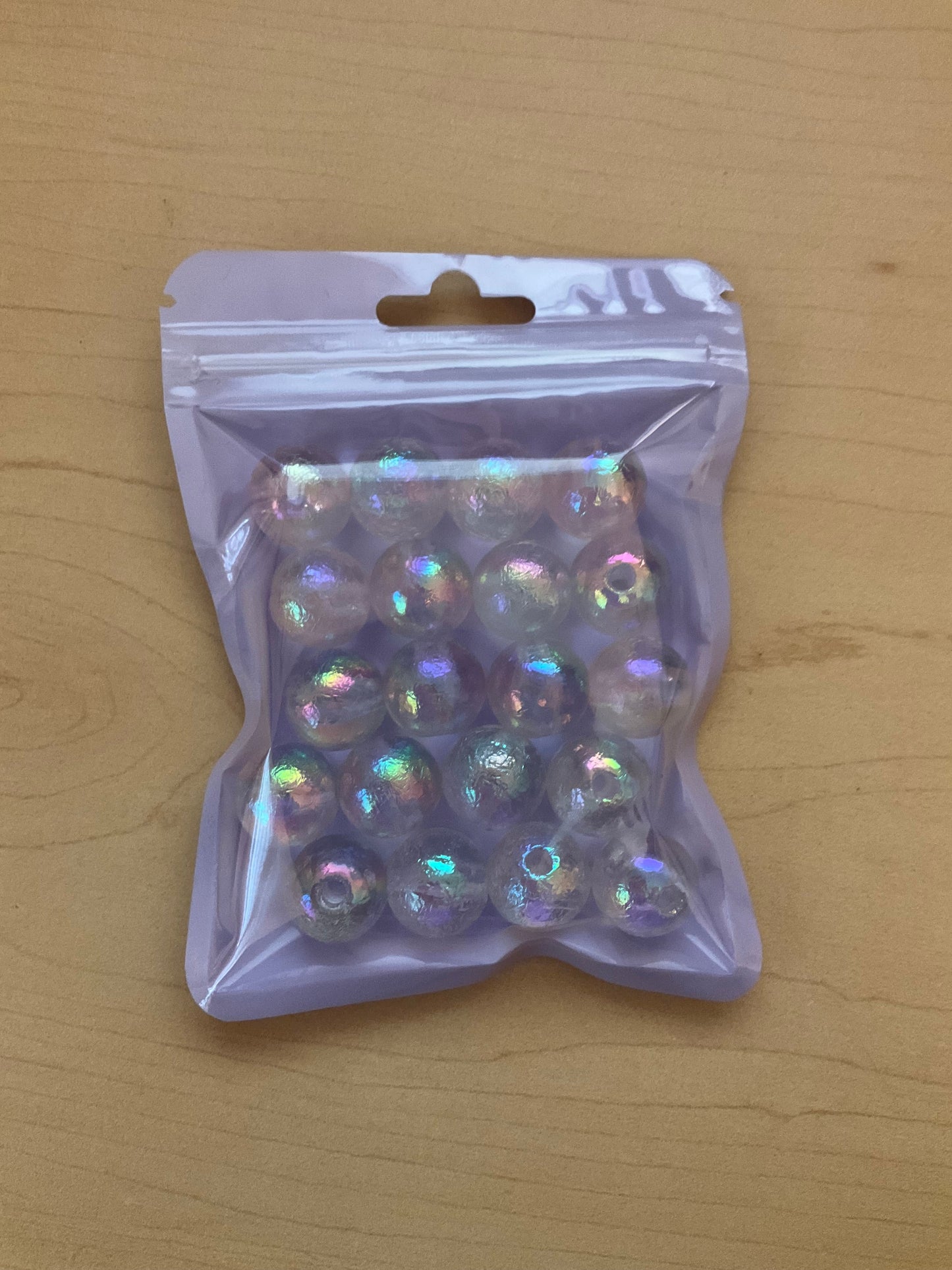 16mm Beads - Ice Style Beads - Random Color Mixed Bag