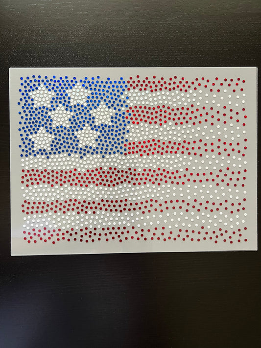 American Flag in SPANGLES