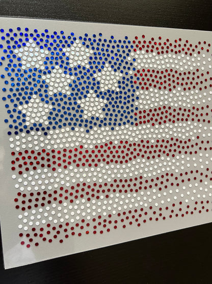 American Flag in SPANGLES