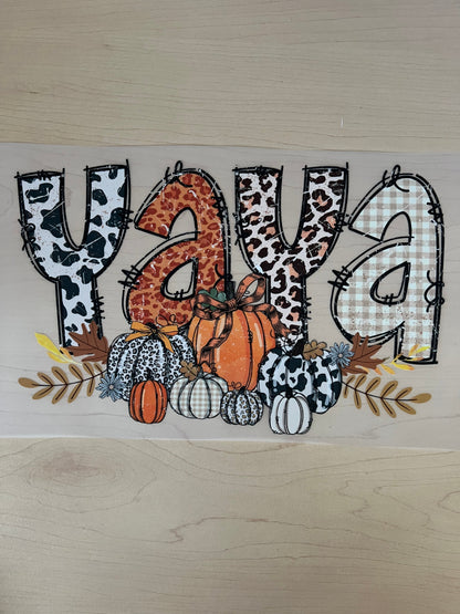 CUSTOM - YAYA Fall Tote Bag