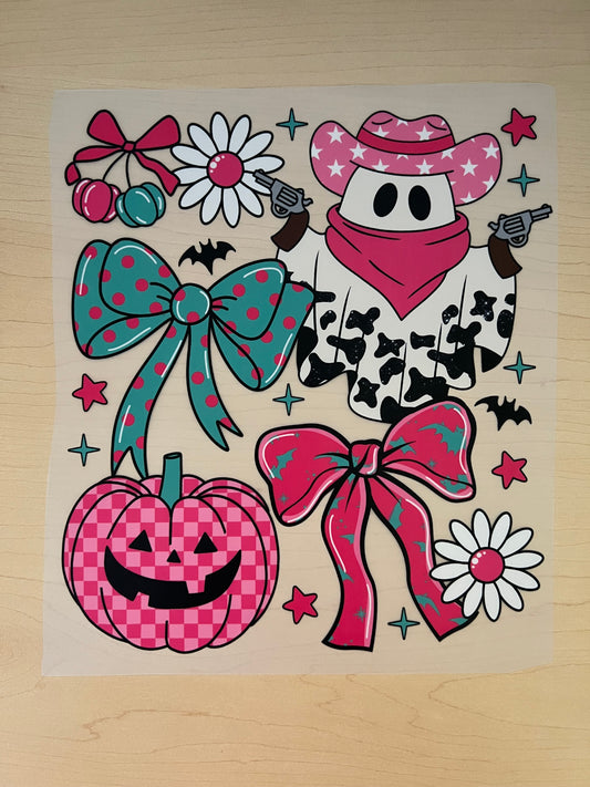 Western Pink Ghost Collage