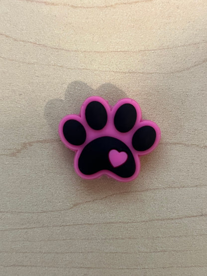 CUSTOM - Dog Paw with Personalized Name Beaded Pen