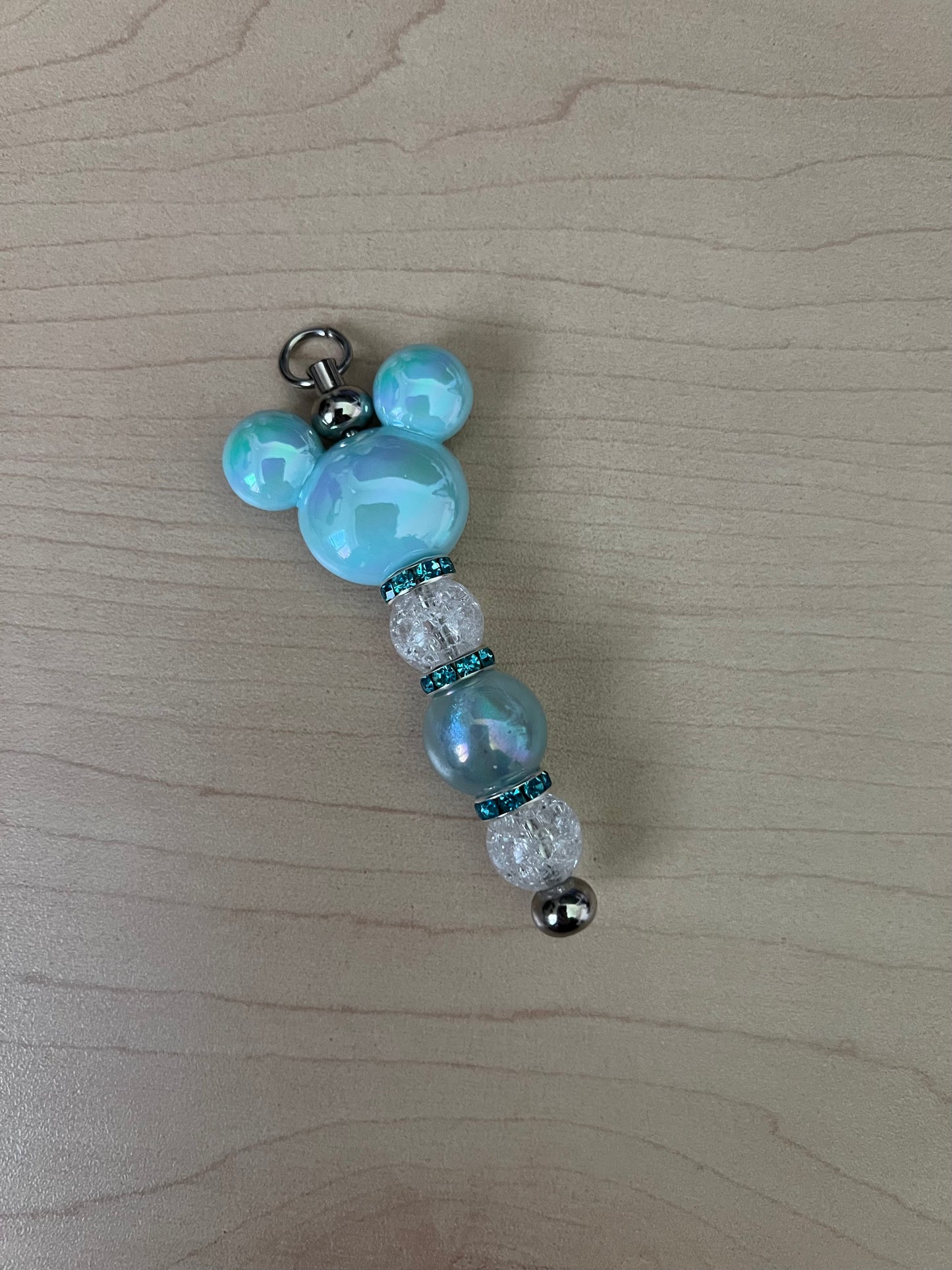 Mouse Head Beaded Bookmarks or Keychains