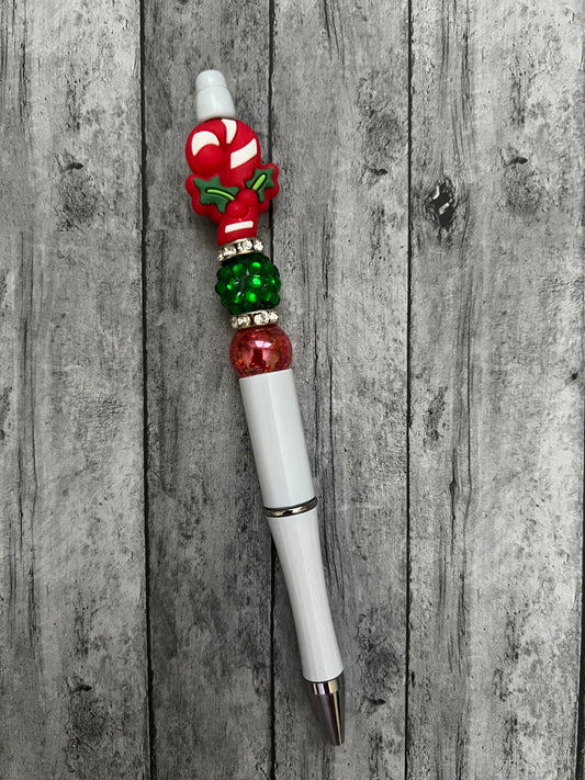 Christmas Beaded Pens