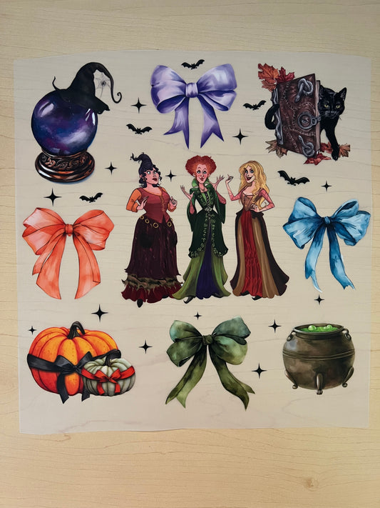 HP Sisters Halloween Collage