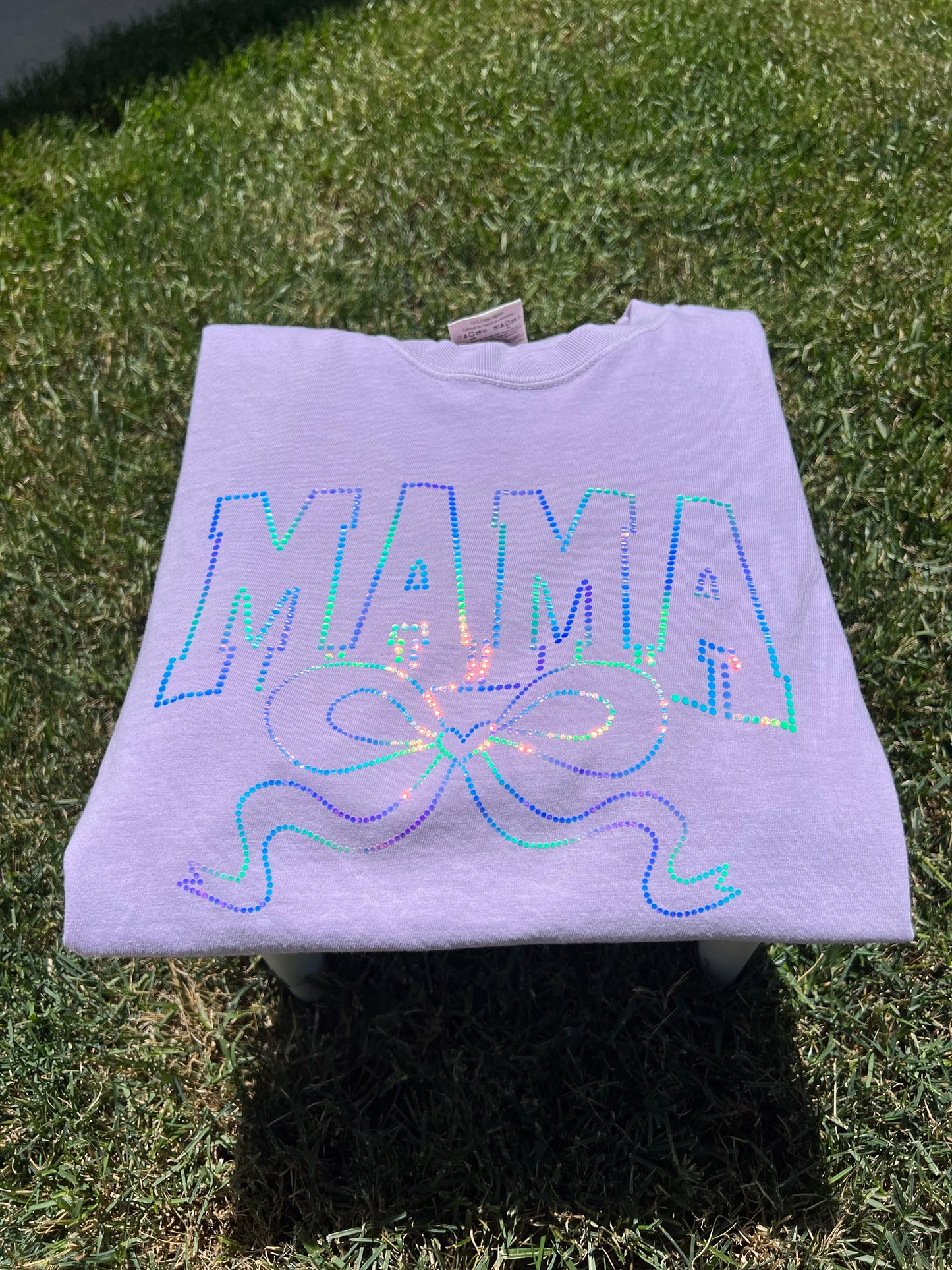 MAMA with Bow in Various SPANGLE Colors
