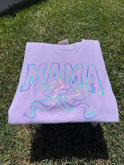MAMA with Bow in Various SPANGLE Colors