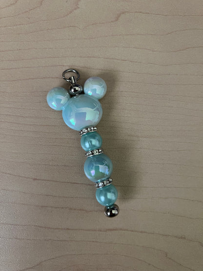 Mouse Head Beaded Bookmarks or Keychains