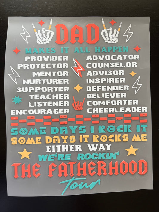 Dad Makes it All Happen..... with Affirmations