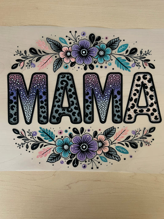 MAMA Floral  Leopard