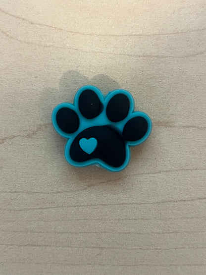 CUSTOM - Dog Paw with Personalized Name Beaded Pen