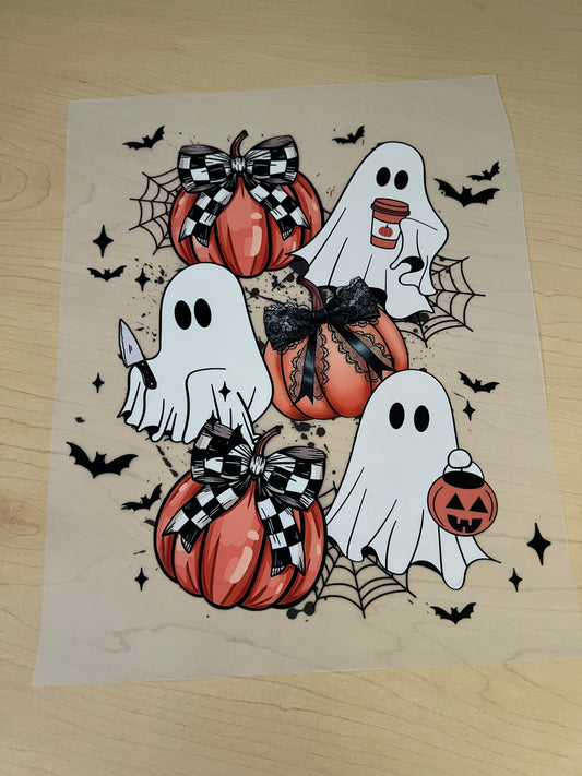 Pumpkins, Ghosts & Webs