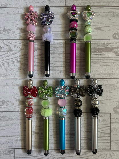Rhinestone Beaded Stylus'