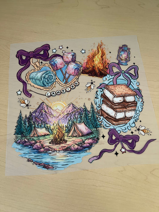 Camping Bracelet Collage