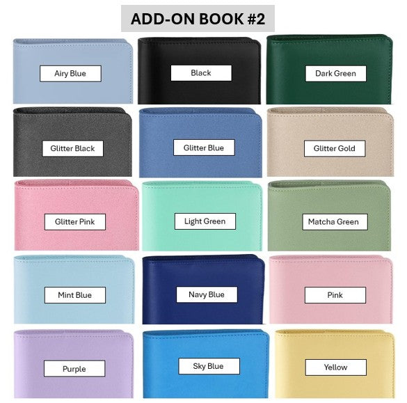 CUSTOM - ADD BOOK #2 - DANCERS BE DANCING - Ring Bag Organizer w/Magnetic Closure