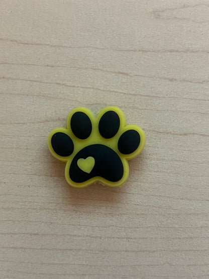 CUSTOM - Dog Paw with Personalized Name Beaded Pen