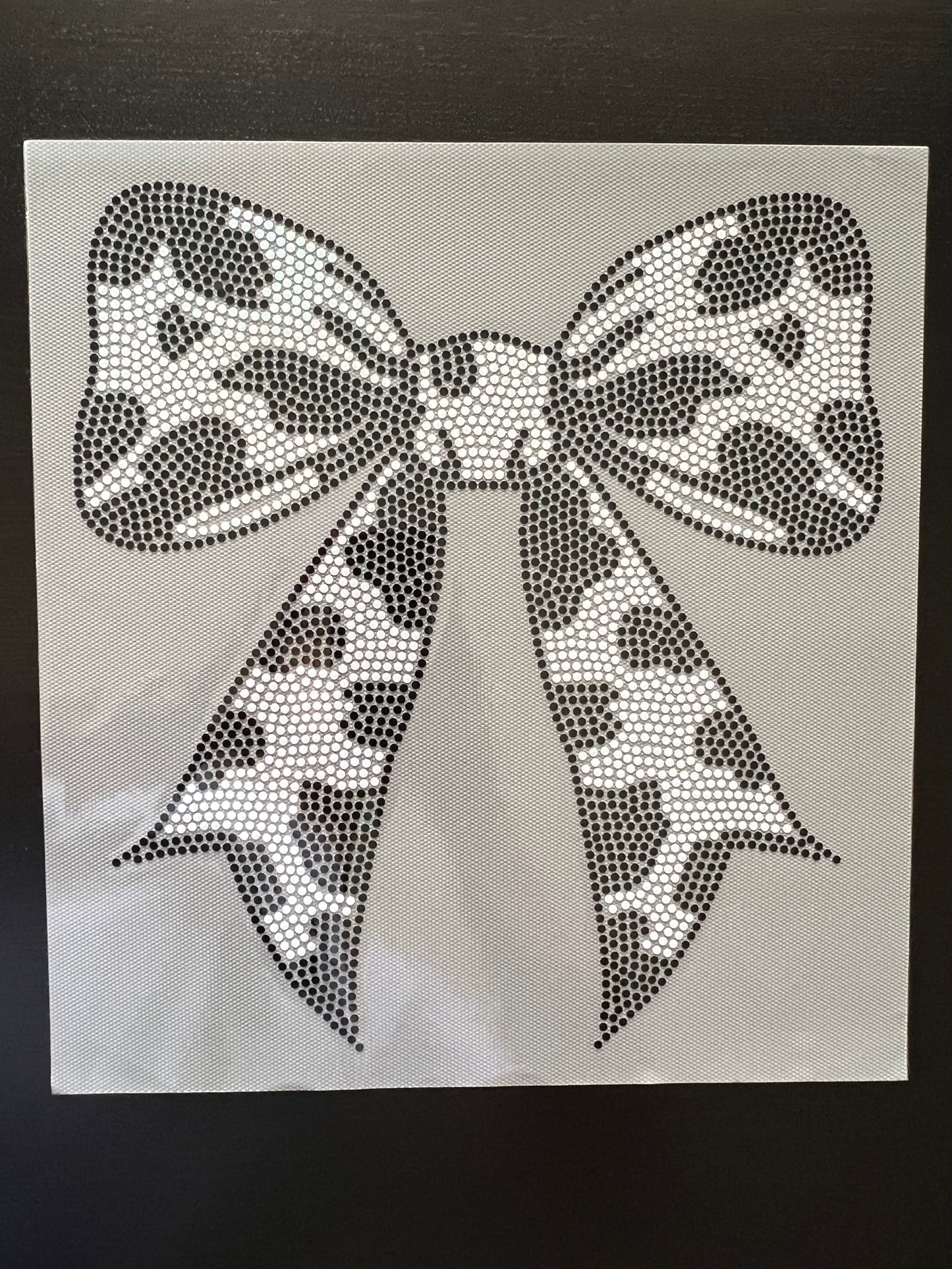 Cow Print Bow in SPANGLES