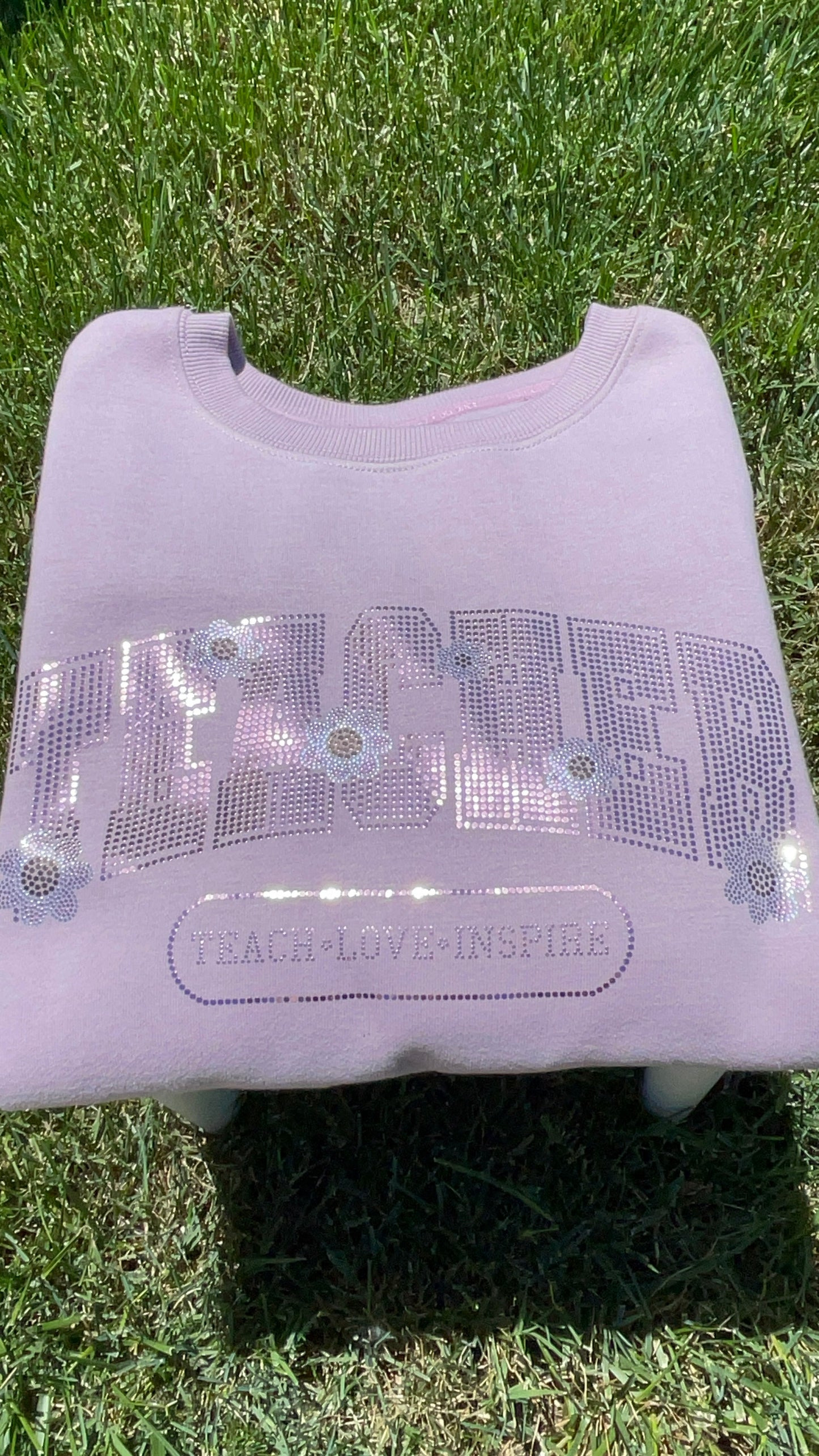 Teacher in Pink SPANGLES
