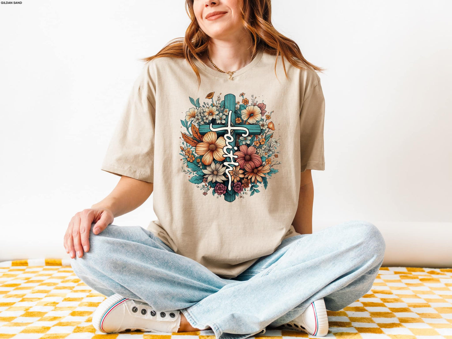 Cross & Faith Floral