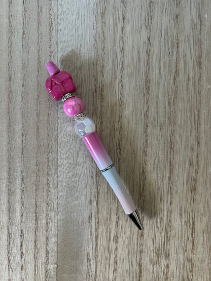 House with Disco Beads Beaded Pens