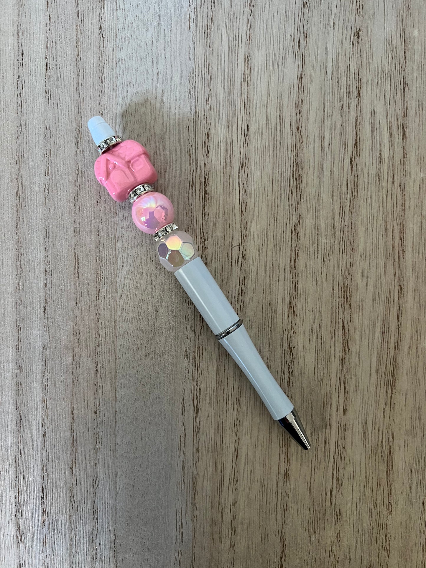 House with Disco Beads Beaded Pens