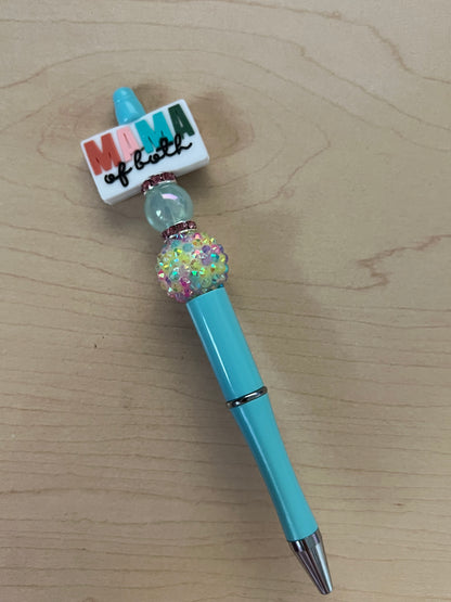Mama of Both Beaded Pens (Exclusive AshlaKnots) - ONLY 2 IN STOCK
