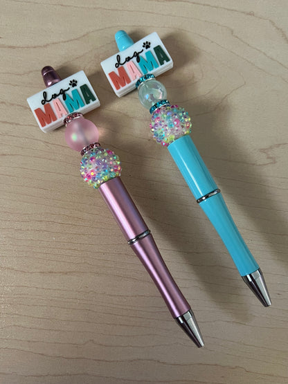 Dog Mama Beaded Pens (Exclusive AshlaKnots) - ONLY 2 IN STOCK