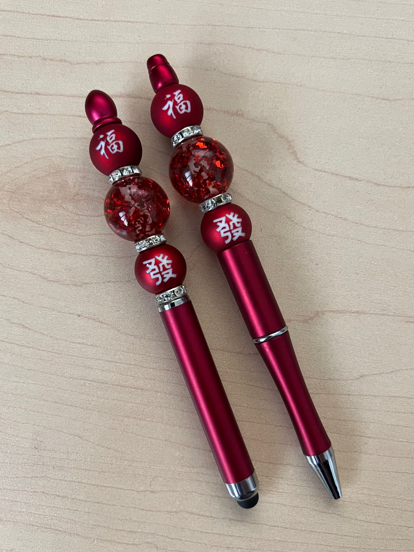 Good Luck Beaded Pen & Stylus