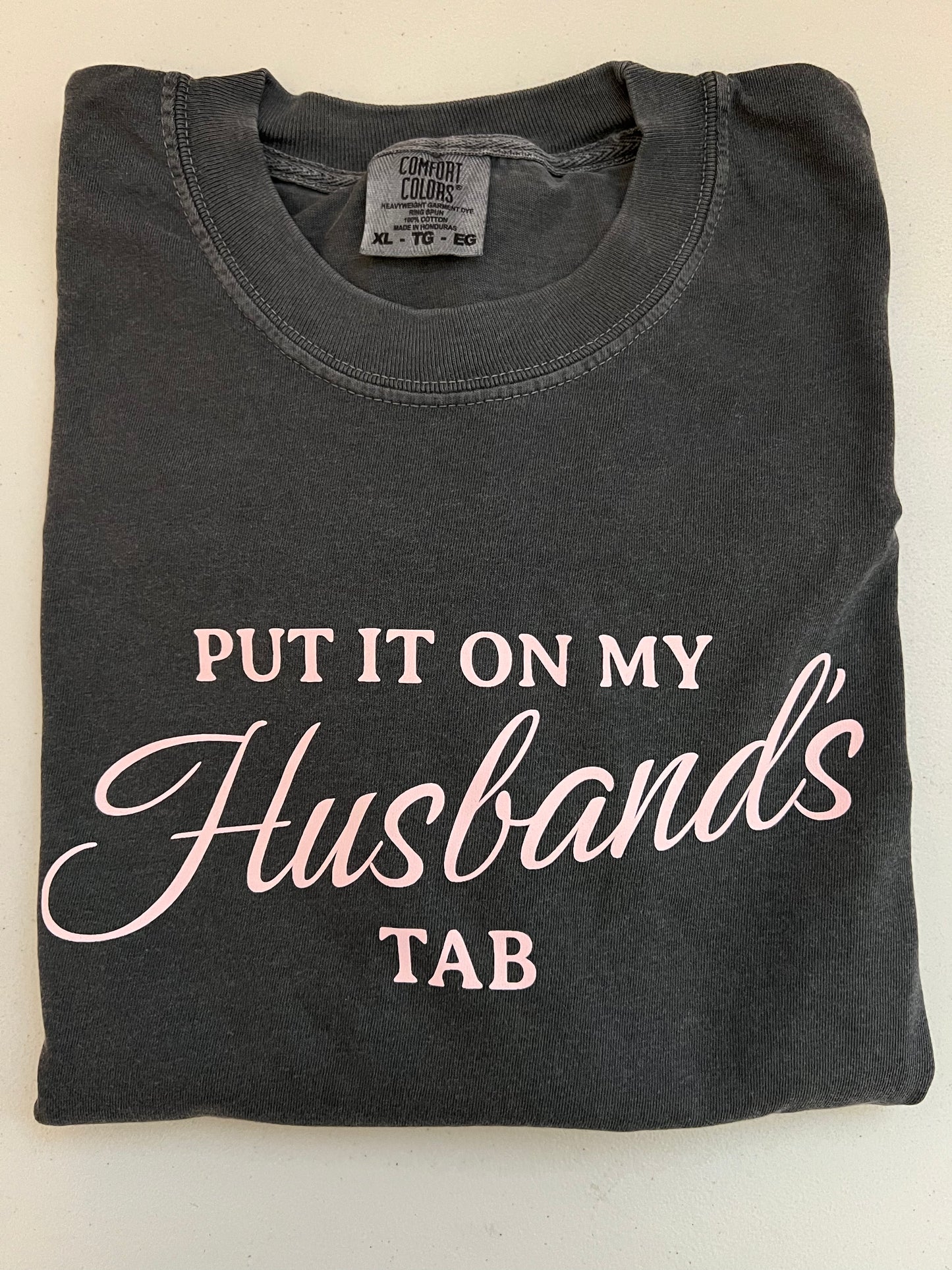 Put it on My Husband's Tab
